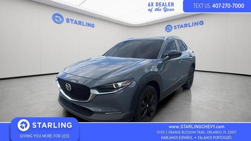 Polymetal Gray Metallic 2022 Mazda CX-30 2.5 S Carbon Edition