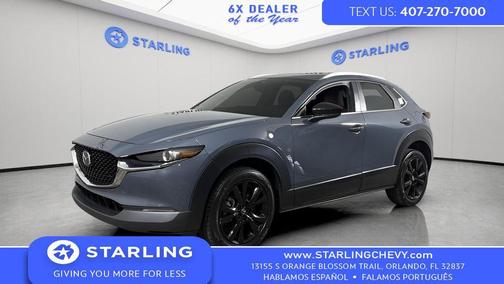Polymetal Gray Metallic 2022 Mazda CX-30 2.5 S Carbon Edition