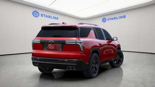 Radiant Red Tintcoat 2026 Chevrolet Traverse RS