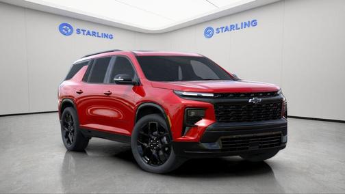 Radiant Red Tintcoat 2026 Chevrolet Traverse RS