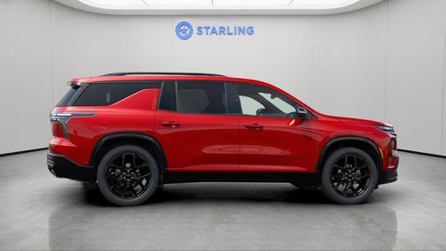 Radiant Red Tintcoat 2026 Chevrolet Traverse RS