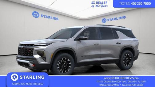 Sterling Gray Metallic 2026 Chevrolet Traverse AWD Z71