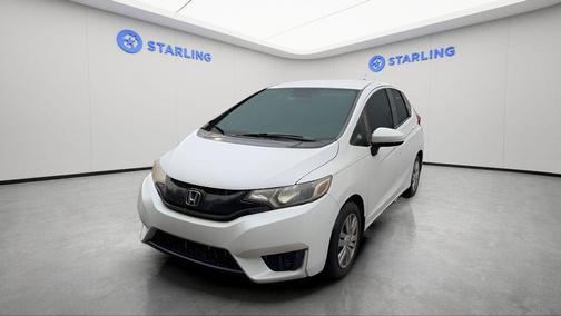 White Orchid Pearl 2016 Honda Fit LX