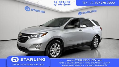 Silver Ice Metallic 2018 Chevrolet Equinox LS