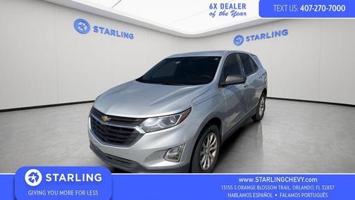 Silver Ice Metallic 2018 Chevrolet Equinox LS