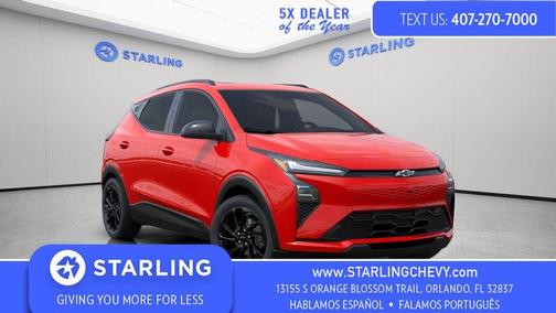 Habanero Orange 2027 Chevrolet Bolt RS