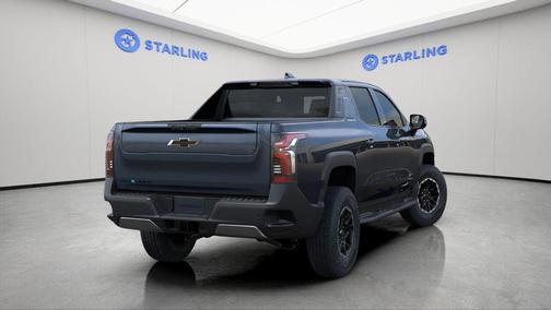Blue Smoke Metallic 2026 Chevrolet Silverado EV Trail Boss