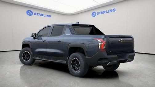 Blue Smoke Metallic 2026 Chevrolet Silverado EV Trail Boss