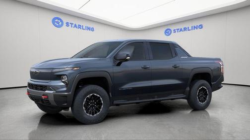 Blue Smoke Metallic 2026 Chevrolet Silverado EV Trail Boss