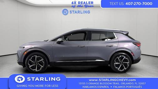 Galaxy Gray Metallic 2025 Chevrolet Equinox EV LT