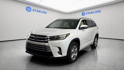 Blizzard Pearl 2019 Toyota Highlander Limited