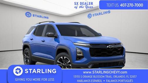 Reef Blue Metallic 2026 Chevrolet Equinox FWD RS