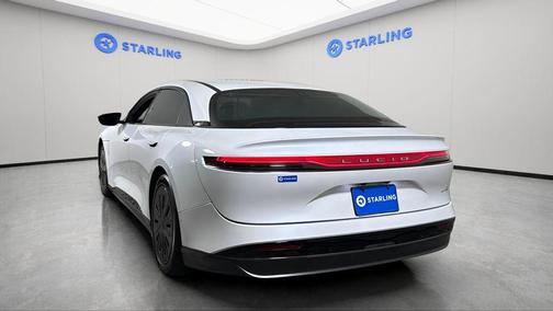 Stellar White Metallic 2024 Lucid Air Pure
