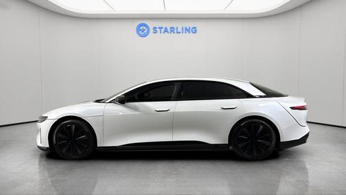Stellar White Metallic 2024 Lucid Air Pure