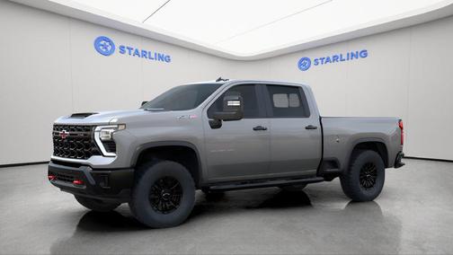Sterling Gray Metallic 2026 Chevrolet Silverado 2500 Crew Cab, Standard Bed, XR2, 4WD