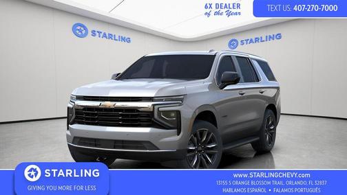 Sterling Gray Metallic 2026 Chevrolet Tahoe LS