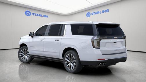 Polar White Tricoat 2026 Chevrolet Suburban High Country, 4WD