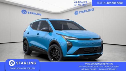 Marina Blue Metallic 2027 Chevrolet Bolt RS FWD