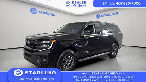 Black Metallic 2025 Ford Expedition Max Active 4x4