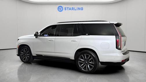 Crystal White Tricoat 2021 Cadillac Escalade Sport Platinum