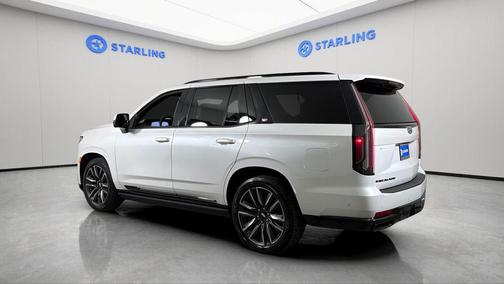 Crystal White Tricoat 2021 Cadillac Escalade Sport Platinum
