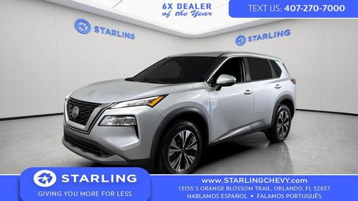 Brilliant Silver Metallic 2021 Nissan Rogue SV