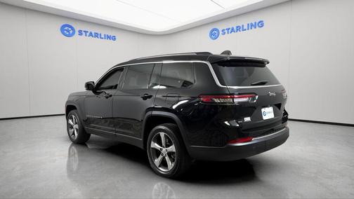 Diamond Black Crystal Pearlcoat 2021 Jeep Grand Cherokee L Limited