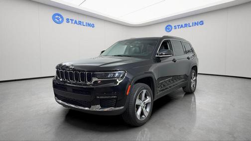 Diamond Black Crystal Pearlcoat 2021 Jeep Grand Cherokee L Limited