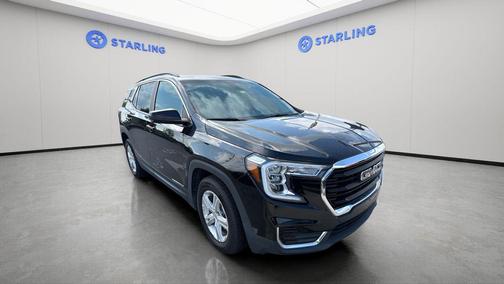 Ebony Twilight Metallic 2022 GMC Terrain SLE