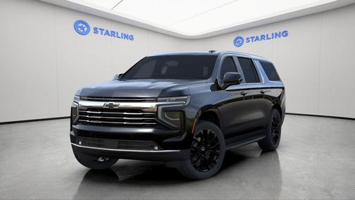 Black 2026 Chevrolet Suburban LT