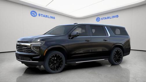 Black 2026 Chevrolet Suburban LT