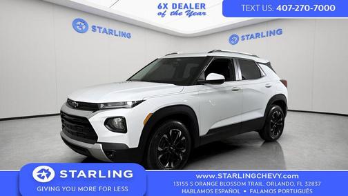 Summit White 2023 Chevrolet Trailblazer LT