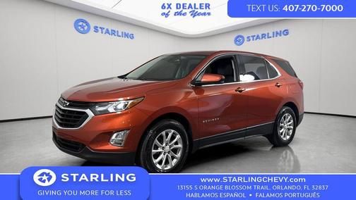 Cayenne Orange Metallic 2020 Chevrolet Equinox 1LT