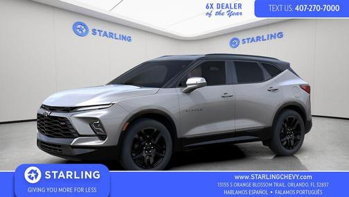 Sterling Gray Metallic 2026 Chevrolet Blazer RS