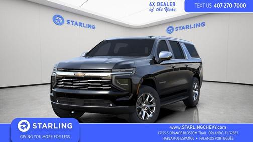 Black 2026 Chevrolet Suburban Premier