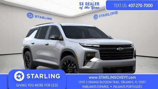 Sterling Gray Metallic 2026 Chevrolet Traverse LT
