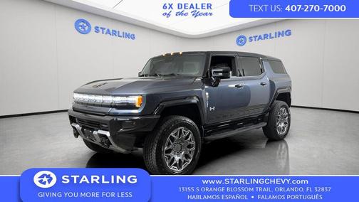 Graphite Blue Metallic 2025 GMC HUMMER EV SUV 3X