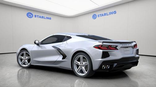 Blade Silver Metallic 2026 Chevrolet Corvette Stingray w/1LT