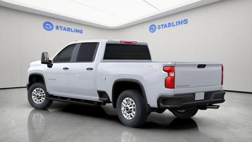 Summit White 2026 Chevrolet Silverado 2500 Crew Cab, Standard Bed, WT, 4WD