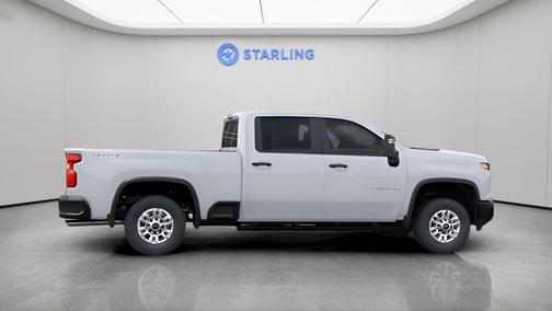 Summit White 2026 Chevrolet Silverado 2500 Crew Cab, Standard Bed, WT, 4WD