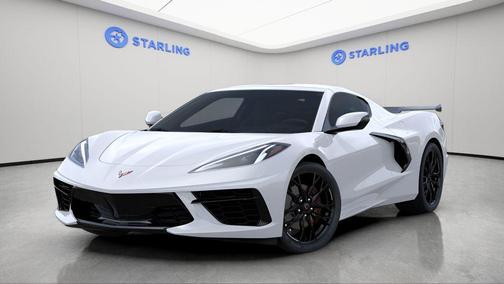 Arctic White 2027 Chevrolet Corvette Stingray w/1LT