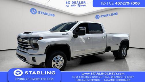 Iridescent Pearl Tricoat 2024 Chevrolet Silverado 3500 High Country