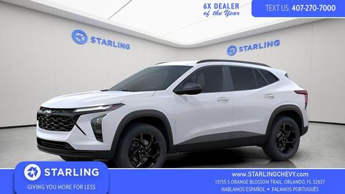 Summit White 2026 Chevrolet Trax LT
