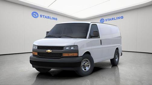 Summit White 2026 Chevrolet Express 2500 Work Van