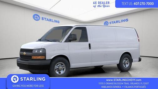Summit White 2026 Chevrolet Express 2500 Work Van