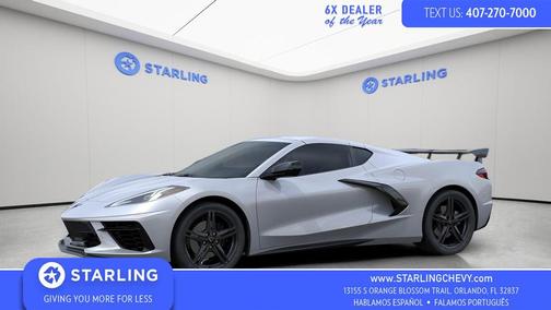 Blade Silver Metallic 2026 Chevrolet Corvette Stingray w/1LT