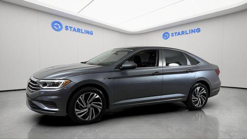 Platinum Gray Metallic 2021 Volkswagen Jetta 1.4T SEL