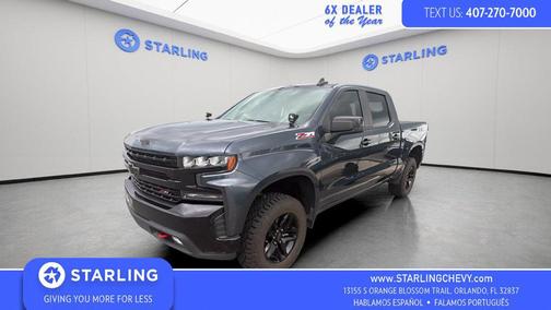 Shadow Gray Metallic 2021 Chevrolet Silverado 1500 LT Trail Boss