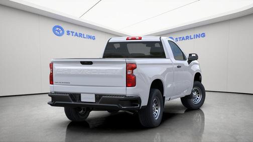 Summit White 2026 Chevrolet Silverado 1500 WT