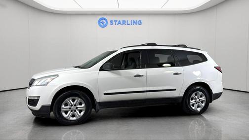 White 2014 Chevrolet Traverse LS